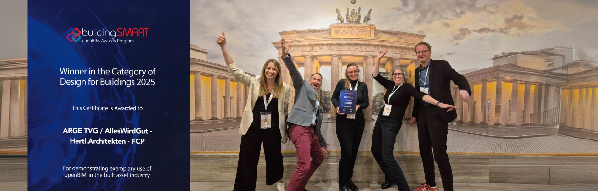 Gewonnen: openBIM Award 2025