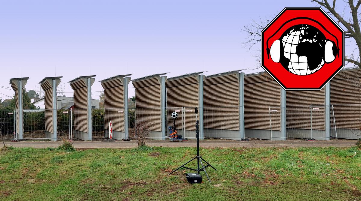 Lärmschutzwand Stadt Wien