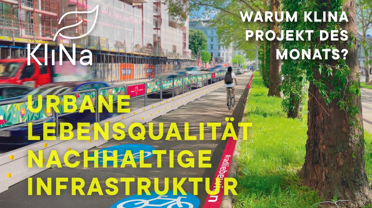 Radweg Neubaugürtel © Stadt Wien/message