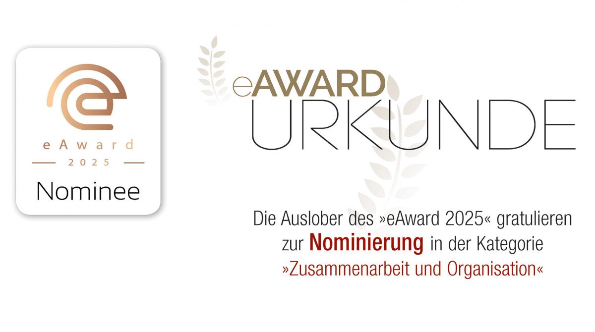 eAward 2025: DPU auf der Shortlist!