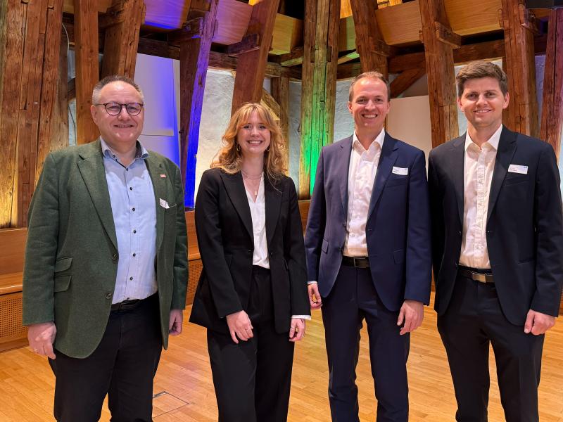 FCP Award Winners 2026. Photo: Dieter Pichler, Marlene C. Wagner, Valentin Senk and Simon Fischer 